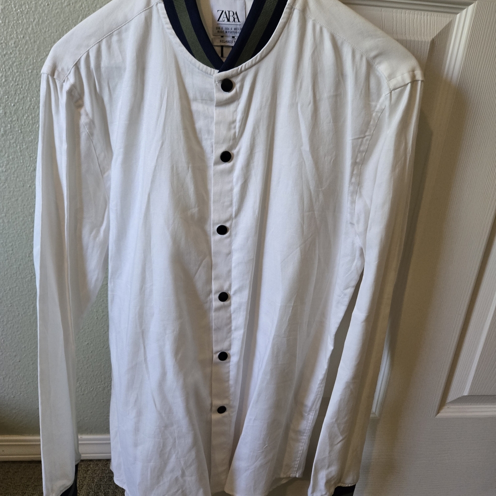 Zara Men's White Jacket